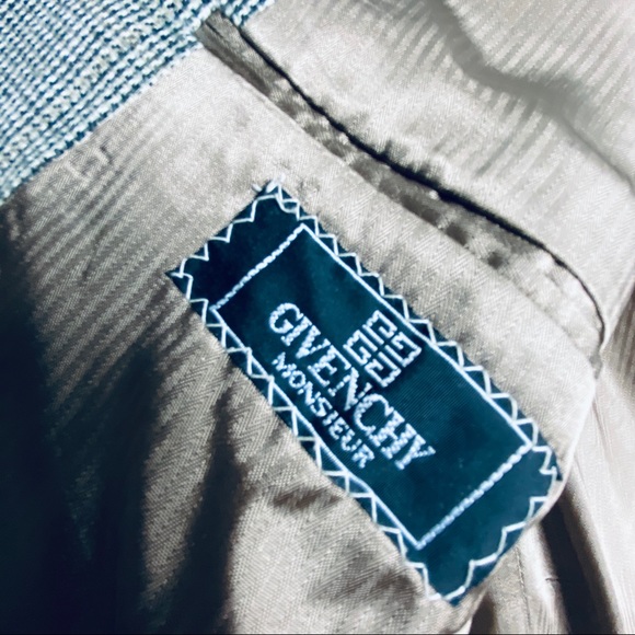 Givenchy Monsieur Brown Pattern Mens Blazer 44